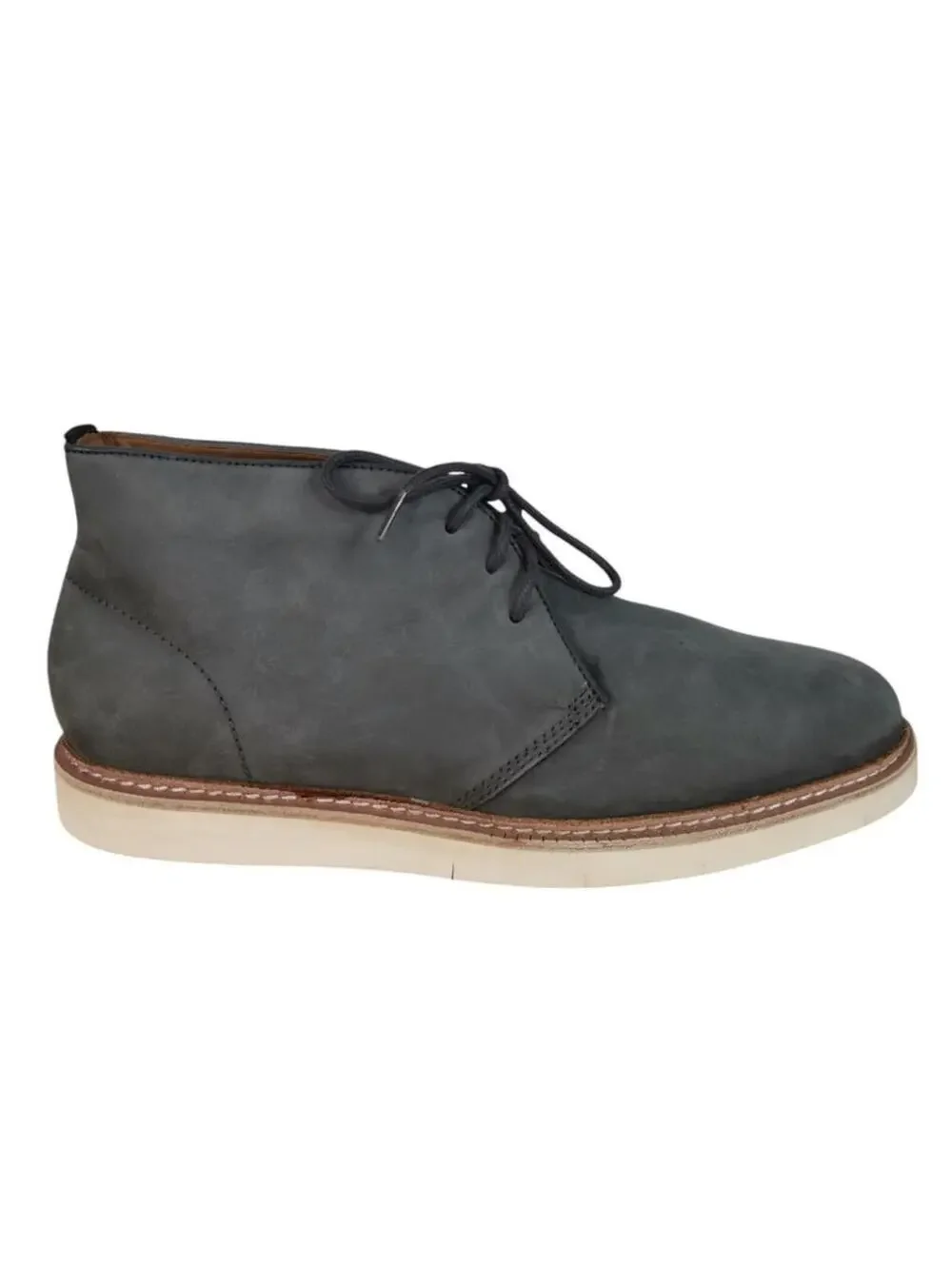 Cole Haan Tanner‎ Chukka Leather Boots Magnetic Nubuck Men's Size 8M C26294 NWB